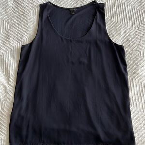 Ann Taylor Navy Blue Tank (Size: M)
